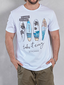 TS003 SURF Футболка Муж